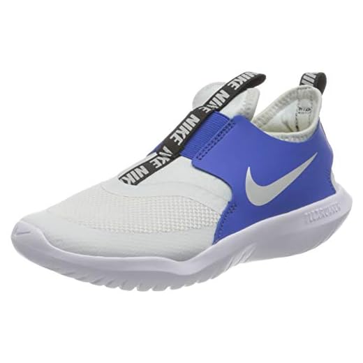 NIKE Unisex Flex Runner (Ps) löparsko för barn, Grå - Foton damm metallisk silver spel kunglig - 31.5 EU