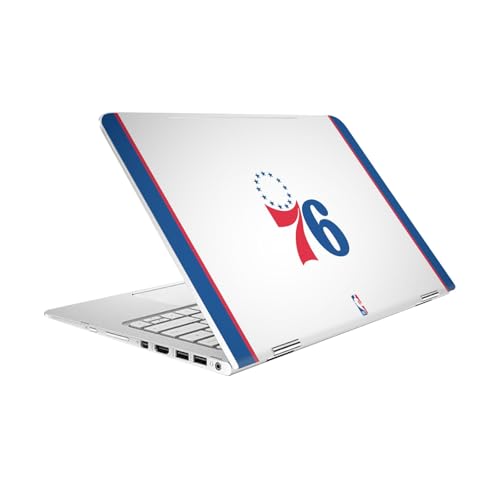 Sticker NBA Philadelphia 76ers Blanc pour PC Portable HP Spectre Pro X360 G2 Head Case Designs