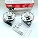 Fiamm Electromagnetic Horn. 12v Trumpet Horn with Relay, 2 Terminal.am80s (Pair)