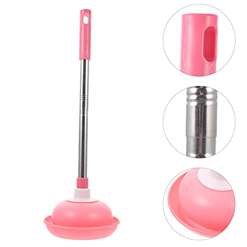 Image of Scicalife Toilet Plunger with Tray 22.83 Inch Bathroom Cleaning Tool for Easy Toilet and Drain Unclogging in Home Kitchen Office