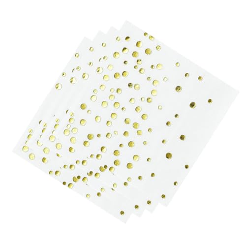BIUDECO Servilletas de Papel Desechables Doradas Estampado de Lunares Paquete de 100 Unidades para Cena y Fiesta Servilletas de Cena Brillantes para Boda y Celebración