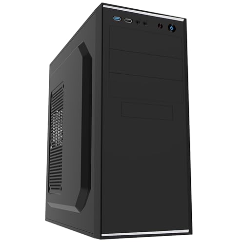 MESH Computers Pre Built Home-Office Desktop PC (Ryzen 3 3200G, 8GB DDR4 RAM, 500GB M.2 SSD, Integrated AMD RADEON RX VEGA Graphics, Windows 11 Pro)