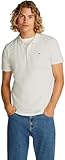 Tommy Jeans TJM Slim Placket Polo Ext Dm0dm20676 Polo, White (Ecru), 3XL Grande para Hombre