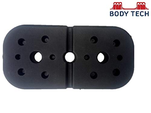 Body Tech PVC Weight Stack Spare Plates for Gym Machines. (5Kg Each) (80)