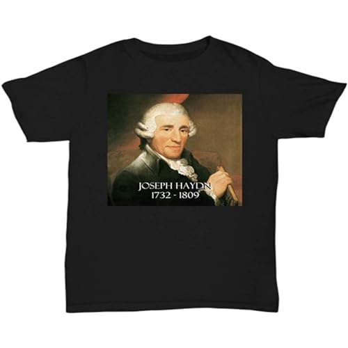 Photo de Zhan Zai Great Composers: Joseph Haydn T-Shirt Black L