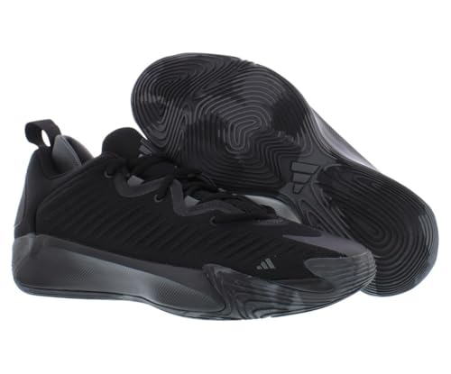 Image of adidas Mens Initiation Basketball Sneakers Shoes - Black