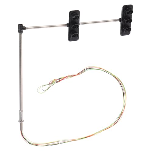 Toddmomy Toy Traffic Light Sign Miniature Traffic Light for Boys and Girls Easy Assembly