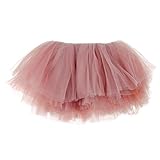 My Lello Baby Tutu Short Ballet Skirt 10-Layer (Newborn - 3mo.) Dusty Rose