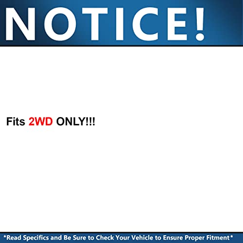 Image of Detroit Axle - 2WD Front Wheel Bearing Hubs for 2003 2004 2005 Dodge Ram 2500 3500, 2 Wheel Bearing Hub Assembly Replacement Pair Hubs 515089