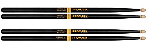 PROMARK �v���}�[�N �h�����X�e�B�b�N �Z���N�g�o�����X Active Grip Acorn�`�b�v Rebound Balance 5A 2�y�A�Z�b�g R5AAG-2P (406 x 14.4mm) �y�������K�i�z Black