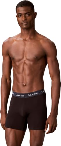 Calvin Klein Herren-Boxershorts, 5 Stück, Blau, Größe XS, 000Nb3794A – Ansicht 3