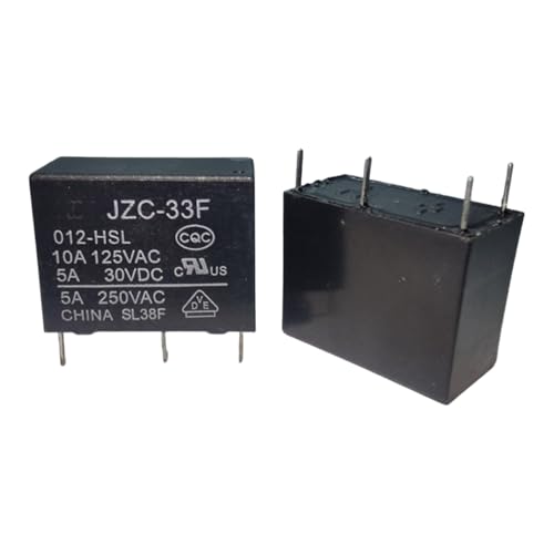 Relais JZC - 33F 012 HSL interrupteur électromagnétique PCB 12VDC