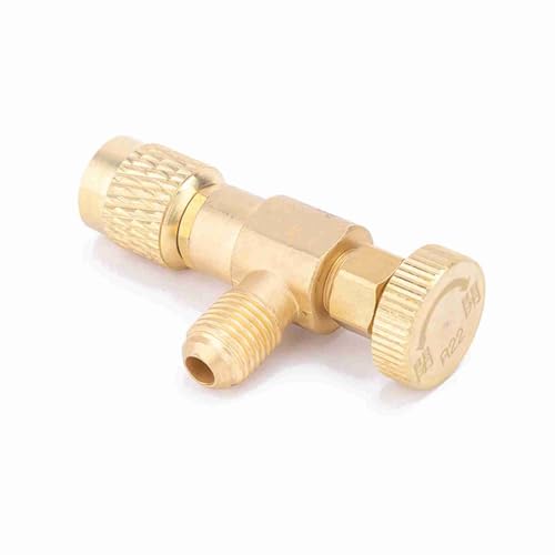 Refrigerant Charging Valve for R410a and R22 with All Copper Thimble Connector to Minimize Refrigerant Loss Efficient HVAC Repair Tool