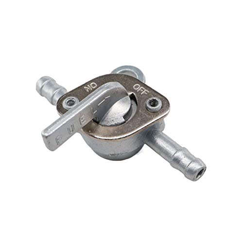 HURI Universal 6mm Inline Fuel Tank Tap Filter Petcock Switch Shut Off Valve for Baja BA150 150cc ATV X15 X18 X22 Nini Pocket Bike ATV Buggy Moped Motorcycle 50cc 70cc 90cc 110cc 125cc 150cc Go Karts - Thumbnail 3