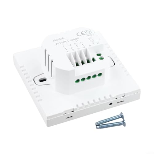 Thermostat intelligent WiFi Tuya pour chaudière gaz et chauffage eau programmable - 6