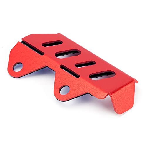 Modeer Für Tenere700 Rally XTZ690 XTZ700 T7 2019-2022 Motorradzubehör CNC Hinterradbremszylinder Schutzabdeckung Schutzfolie XTZ 690 Tenere 700 T 7 (Rot-1)