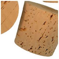 WidgetCo Size 22 Cork Stoppers, Standard Grade, Regular Length, Tapered Corks (Qty 25)
