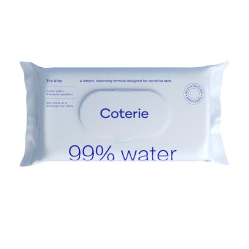 Coterie Water Baby Wipes 56 Count
