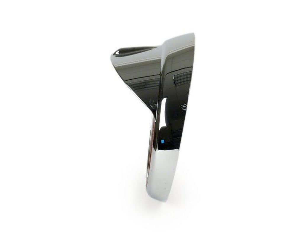 MOTO NOSTRA Scheinwerferzierring mit Schirm chrom für Vespa LX50-150, GTV, GT60 125-300