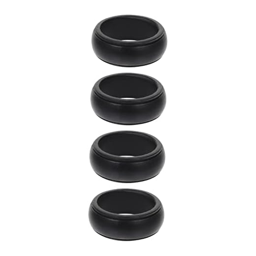 TEHAUX 4 Pcs Anel Esportivo Pinça De Mão Porta Joias Anéis De Dedo De Exercícios De Silicone Acessórios Para Unhas Fortalecedor De Mão Antebraço Polegar Anel De Fitness Gel De Sílica Cara
