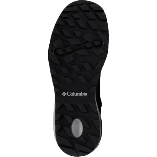 Columbia Men's Newton Wander Hiking Shoe, Dark Grey/Red Quartz, 9