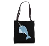 Adorable Narwhal Vintage Tote