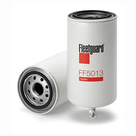 Fleetguard FF5013 Fuel Filter Spin On, 7.7 in. Height, 96% TWA Efficiency
