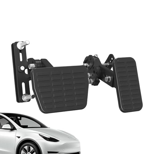 Pedal Extenders Short People, Aluminum Alloy Car Clutch Kick Starter Extender, Ergonomic Auto Brake Pedal Accessories, Treadle Extensions for Short Drivers