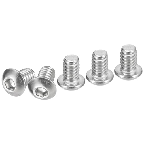 DTGN vis tête bombée 1/4-20x3/8 acier inox, 50pcs