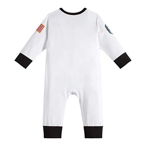 Lensous Paddy Field Baby Boys Girls Astronaut Suit Space Explorer Jumpsuit Cosplay Costume Halloween (18-24 Months) #TOP1