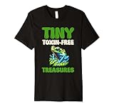 Tiny Toxin-Free Treasures Poison Dart Frog Amphibian Frogs Premium T-Shirt