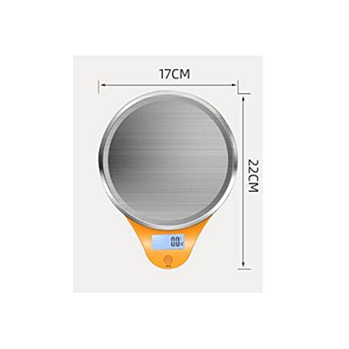 Digital Kitchen Scales Kitchen Food Scale, for Cooking, Baking, Readout Accuracy,Size: 22cm*17cm,1 Pcs
