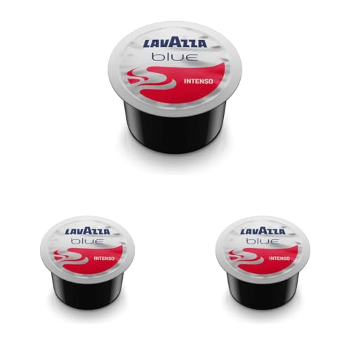 Image of Lavazza Blue Espresso Intenso, Pack Of 75 Coffee Capsules, Compatible With Blue Machines, Can - 200 Gram