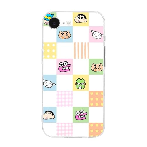 クレヨンしんちゃん iPhone 16 6.1インチ用 ケース TPUバンパー MagSafeに対応 スマホケース iPhone 16 Pro/iPhone 16 Plus/iPhone 16 Pro Max 対応 黄変防止 耐衝撃 指紋防止