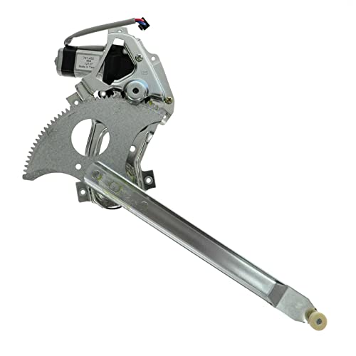 Image of TRQ Front Power Window Regulator with Motor Driver Side Left LH LF for GM Pickup SUV