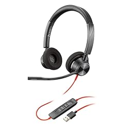 Plantronics – Blackwire 3320 USB-A (Poly) – Micro-casque filaire binaural avec micro-perche – USB-A pour connexion à un… - Les Beatles, Paul McCartney, John Lennon, RIngo Starr, George Harrison