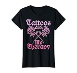 Tattoos Are My Therapy Tatoueur à encre vintage T-Shirt