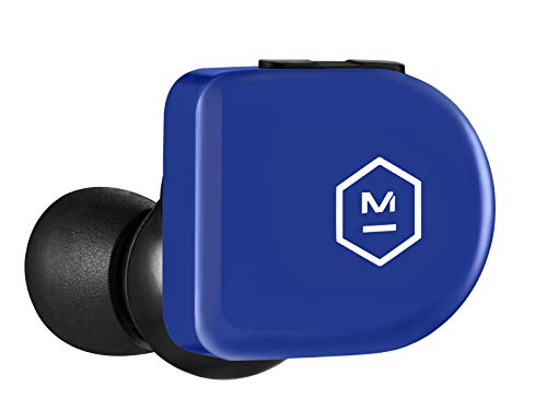Image of MASTER & DYNAMIC MW07 Go Truly Wireless Bluetooth Headphones in Ear Earphone with Mic (Electric Blue)