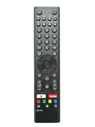 Image of LipiWorld Led 404 LED LCD Smart Remote Control (Suitable for Micromax Led Tv Old Exactly Same Will Only Work) Compatible for Micromax Tv Remote