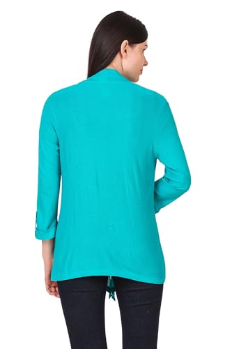 Image of Frenchtrendz Womens's Viscose Crepe Shrug(Size: XS-4XL)