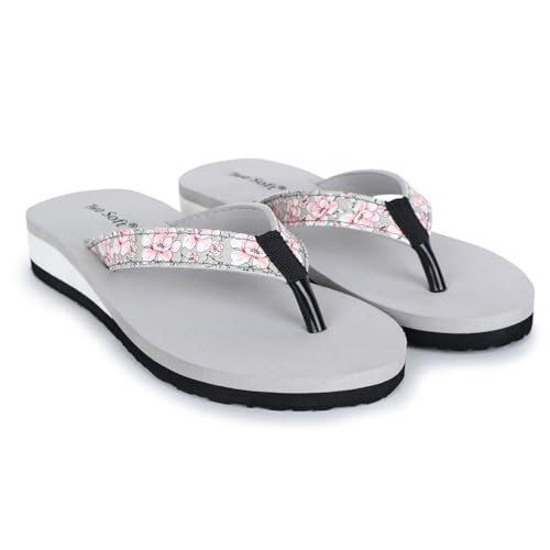 Image of Women Slipper Stylish Comfortable Lightweight Soft Flaxsible Casual Flip Flop /Girls fancy chappal P GN-029