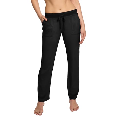 Juicy Couture Women's Velvet Fleece Lounge Pajama Pant with Rhinestones2