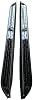 Estribos para Kia Sonet 2022-2026, Aluminio Negro, 2 Piezas | Pasos laterales antideslizantes con kit de instalación completo, Regalo práctico y considerado para la familia, Accesorios para Kia Sonet 4