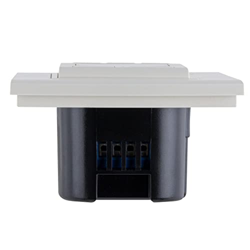 Minuteur pour volet roulant REV commande programmable avec cadre de finition