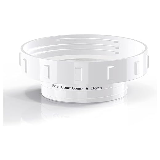 w-maxa Portable Baby Bottle Warmer Adapter for Comotomo&Boon Baby Bottle - 70MM (Bottle Warmer not Included)