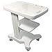 TECHTONGDA Mobile Cart Trolley for Ultrasound Scanning Machine Imaging Scanner Portable with 3 Probe Holder