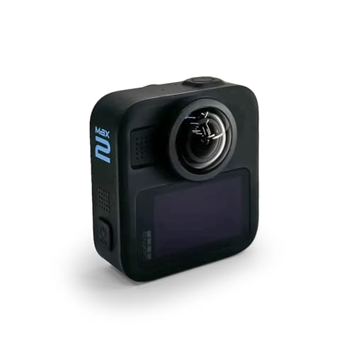 GoPro MAX2 - Waterproof 360 + Traditional Action Camera Touch Screen, Spherical 8K Video, 29MP 360 Photos, Easy Replacea - Additional View