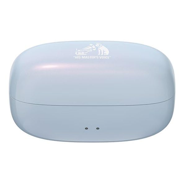 JVC Nearphones HA-NP1T bezprzewodowe słuchawki douszne, błyszczący pałąk, wygodne dopasowanie, połączenie wielopunktowe, Bluetooth 5.3, bateria 24 h, Pearl Edition Eternal Blue