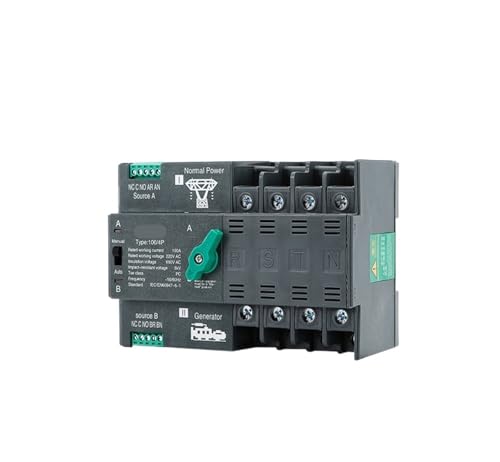 Commutateur de transfert automatique 220V pour l'alimentation sans coupure de la maison