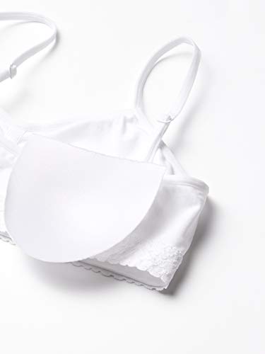 Maidenform Girls Seamfree Ruched Crop with Lace Band3